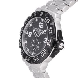 שעון לגבר יוקרתי טאג הייר TAG HEUER FORMULA 1 WAH1010.BA0854 כסוף לוח שחור