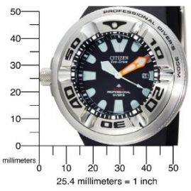שעון לגבר סיטיזן CITIZEN BJ8050-08E כסוף לוח שחור רצועה שחורה