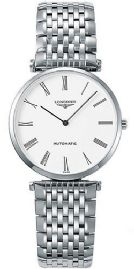 שעון לאישה יוקרתי לונג'ין LONGINES L4.708.4.11.6 כסוף לוח לבן