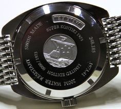 שעון לגבר יוקרתי אטרנה ETERNA 1973.41.41.1230 כסוף לוח שחור