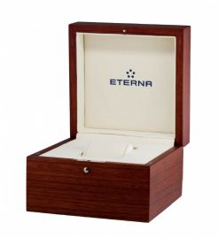 שעון לגבר יוקרתי אטרנה ETERNA 1973.41.41.1230 כסוף לוח שחור