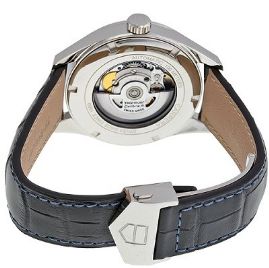 שעון לגבר יוקרתי טאג הייר TAG HEUER CARRERA WAR201E.FC6292 כסוף לוח כחול רצועה כחולה