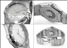שעון יוקרתי אומגה OMEGA CONSTELLATION 123.10.35.60.02.001 כסוף לוח לבן