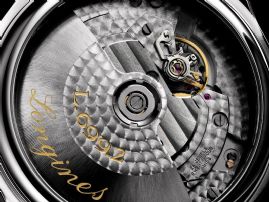 שעון לגבר יוקרתי לונגין - LONGINES L2.678.4.11.0 כסוף לוח לבן רצועה חומה