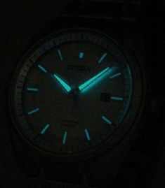שעון לגבר סיטיזן CITIZEN AW124057E טיטניום כסוף לוח שחור