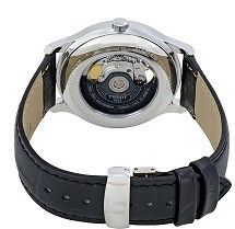 שעון לגבר טיסו TISSOT T0639071605800כסוף לוח שחור רצועה שחורה