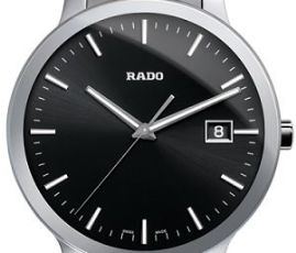 שעון לגבר יוקרתי ראדו RADO R09273015 כסוף לוח שחור