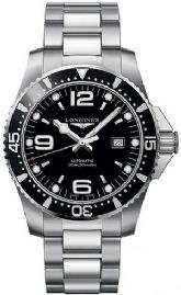 שעון לגבר יוקרתי לונגין LONGINES L3.841.4.56.6 כסוף לוח שחור