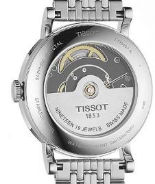 שעון לגבר טיסו TISSOT T1094071103100 כסוף לוח לבן