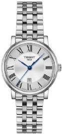 שען לאישה טיסו TISSOT T1222101103300 כסוף לוח לבן