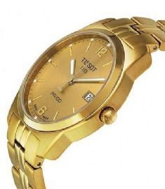 שעון לגבר טיסו TISSOT T0494103302700 מוזהב לוח מוזהב
