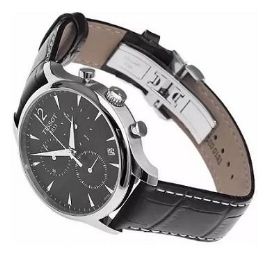שעון לגבר טיסו TISSOT T0636171605700 כסוף לוח שחור רצועה שחורה