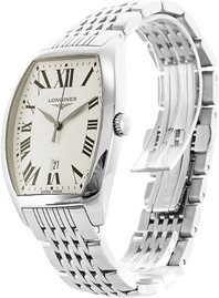 שעון לגבר יוקרתי לונגין LONGINES L2.655.4.71.6 כסוף לוח לבן