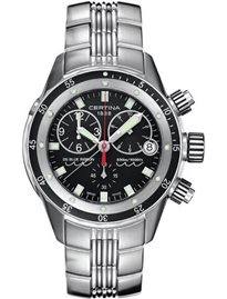 שעון לגבר סרטינה CERTINA C007.417.11.051.00 כסוף לוח שחור