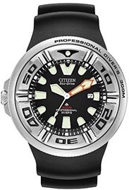 שעון לגבר סיטיזן CITIZEN BJ8050-08E כסוף לוח שחור רצועה שחורה