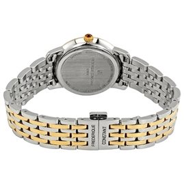 שעון לאישה יוקרתי פרדריק קונסטנט FREDERIQUE CONSTANT FC-206MPWD1S3B מוזהב לוח לבן