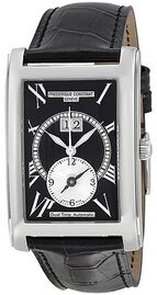 שעון לגבר יוקרתי פרדריק קונסטנט FREDERIQUE CONSTANT FC-325BS4C26 כםוף לוח שחור רצועה שחורה