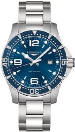 שעון לגבר יוקרתי לונגין LONGINES L3.840.4.96.6 כסוף לוח כחול