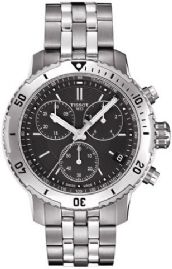 שעון לגבר טיסו TISSOT T0674171105101 כסוף לוח שחור