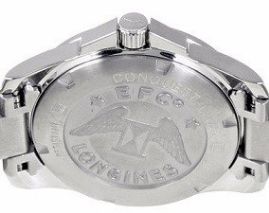 שעון לאישה יוקרתי לונגין LONGINES L3.377.4.87.6 כסוף יהלומים לוח צדף