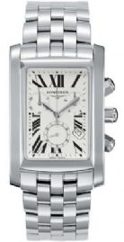 שעון לגבר יוקרתי לונגין LONGINES L5.680.4.71.6 כסוף מלבני לוח לבן